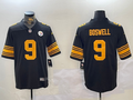 Men's Pittsburgh Steelers Chris Boswell #9 Black Game Player Jersey1