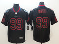 Men's Houston Texans J.J. Watt #99 Black Authentic Game Jersey1
