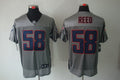 Men's Houston Texans Brooks Reed #58 Gray Game Jersey1