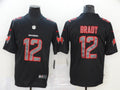 Men's Tampa Bay Buccaneers Tom Brady #12 Black Authentic Player Game Jersey1