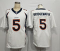 Men's Denver Broncos Teddy Bridgewater #5 White Game Jersey1