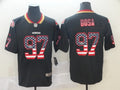 Men's San Francisco 49ers Nick Bosa #97 Black Game Jersey1