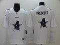 Men's Dallas Cowboys #4 Dak Prescott White Player Game Jersey1