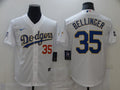 Men's Los Angeles Dodgers Cody Bellinger #35 White Fashion Stitched Jersey1
