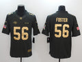 Men's San Francisco 49ers Ruben Foster #56 Black Game Jersey1