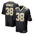Smoke Monday New Orleans Saints Nike Game   Jersey - Black