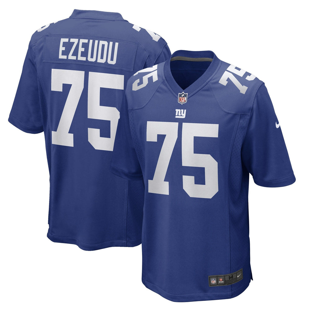 Joshua Ezeudu New York Giants Nike Game   Jersey - Royal