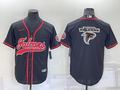 Men's Atlanta Falcons Black Game Jersey1