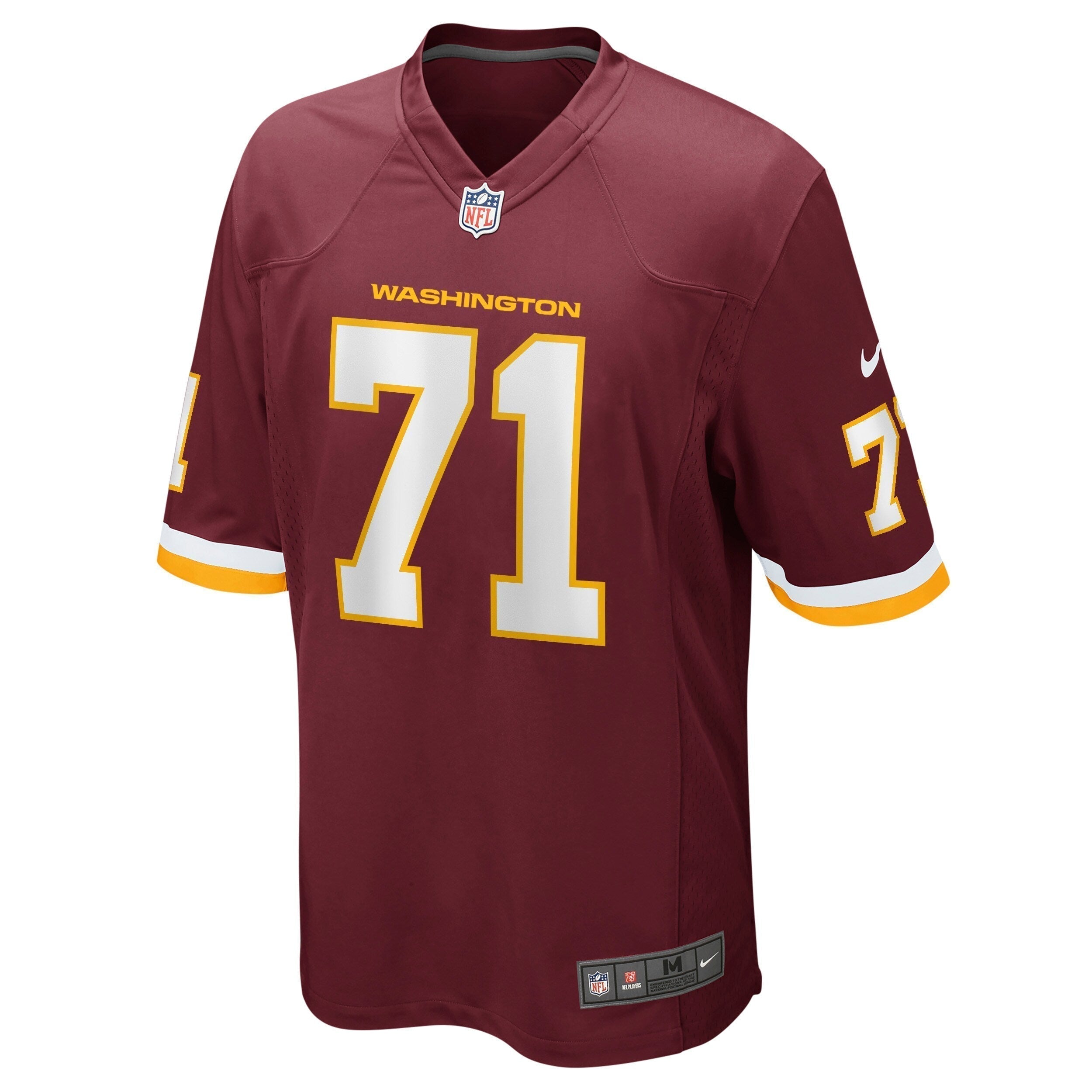 Wes Schweitzer Washington Football Team Nike Game   Jersey - Burgundy
