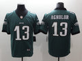 Men's Philadelphia Eagles Nelson Agholor #13 Midnight Green Game Jersey1