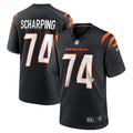 Max Scharping Cincinnati Bengals Nike Game   Jersey - Black