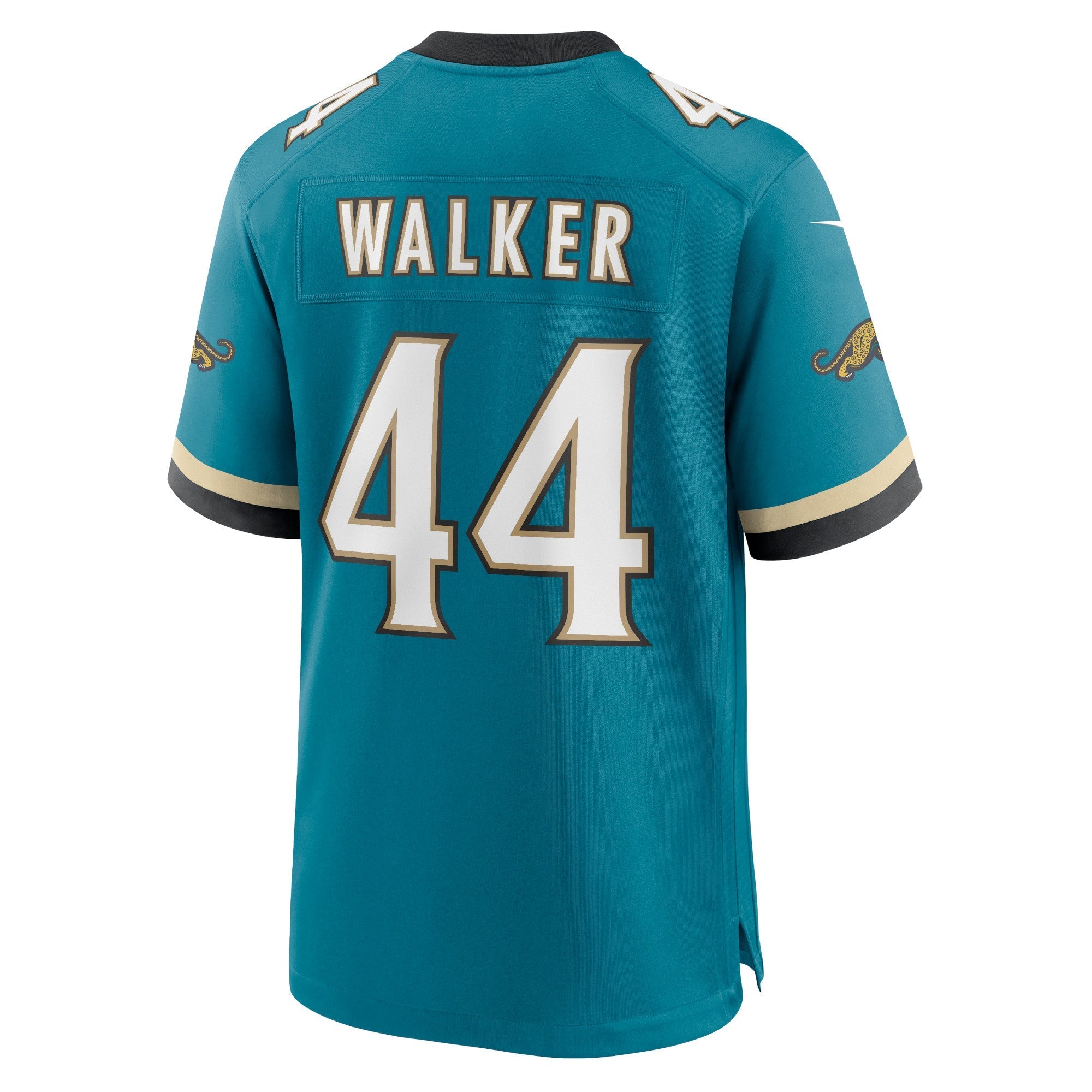 Travon Walker Jacksonville Jaguars Nike Prowler Throwback   Game Jersey - Teal