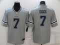 Men's Dallas Cowboys Trevon Diggs #7 Gray Inverted Legend Jersey1