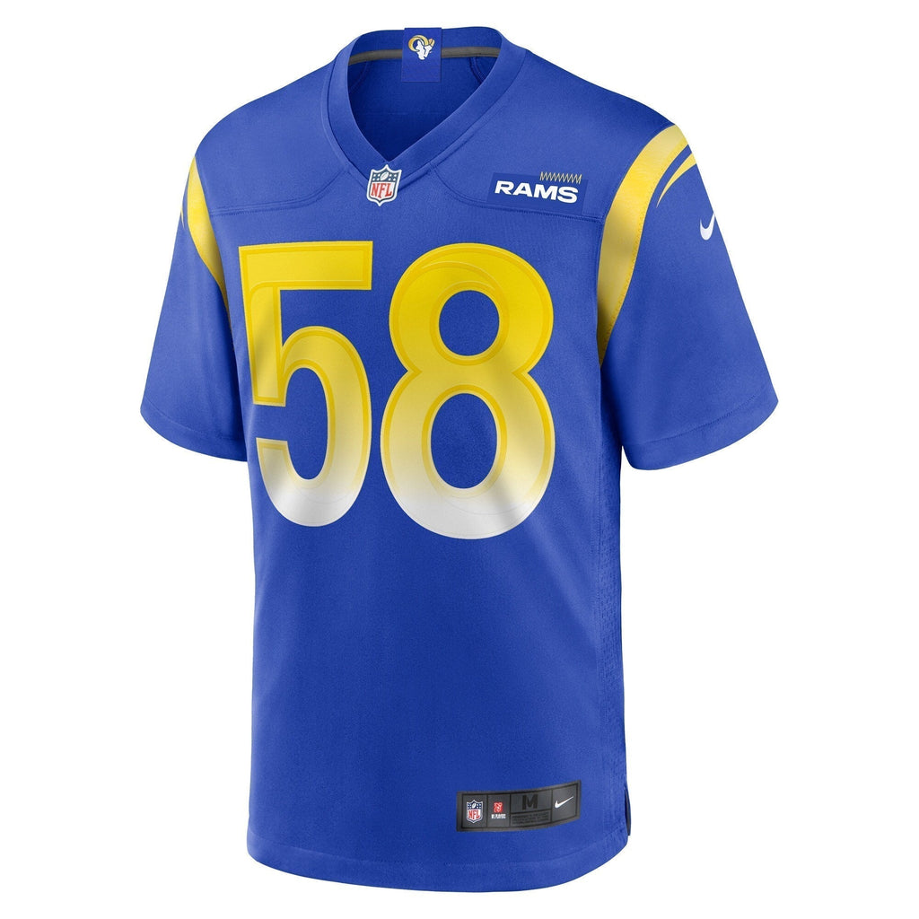 Eli Neal Los Angeles Rams Nike Game Jersey -  Royal