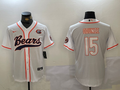 Men's Chicago Bears Rome Odunze #15 White Player Game Jersey1
