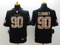 Men's Houston Texans Jadeveon Clowney #90 Black Game Player Jersey1