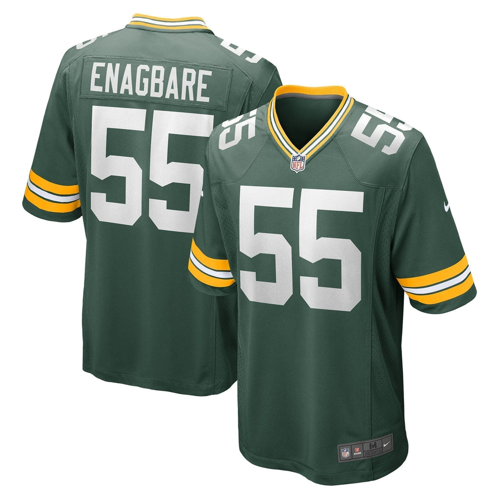 Kingsley Enagbare Green Bay Packers Nike Game   Jersey - Green