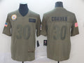 Men's Pittsburgh Steelers James Conner #30 Brown Game Jersey1