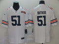 Men's Chicago Bears Dick Butkus #51 White Game Player Jersey1