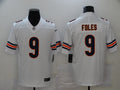 Men's Chicago Bears Nick Foles #9 White Game Jersey1