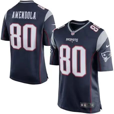 Danny Amendola Navy Blue Men's NFL Jersey