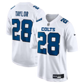 Men's Indianapolis Colts Jonathan Taylor Nike White Fashion Game Jersey