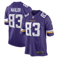 Jalen Nailor Minnesota Vikings Nike Game   Jersey - Purple