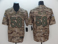 Men's Denver Broncos Von Miller #58 Camouflage Game Jersey1
