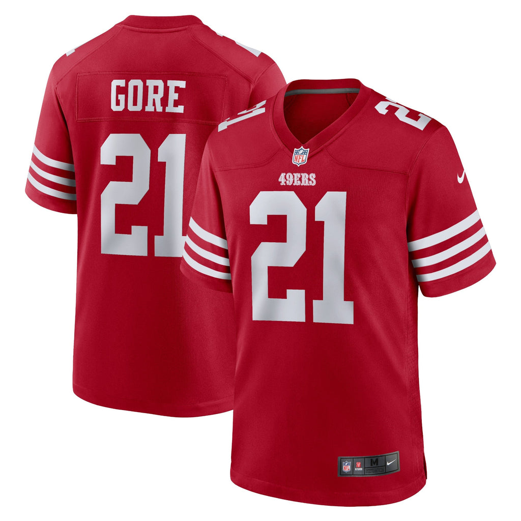 Frank Gore San Francisco 49ers Nike Retired   Game Jersey - Scarlet