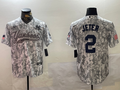 Men's New York Yankees Derek Jeter #2 Arctic Camo 2024 Salute to Service Limited Jersey