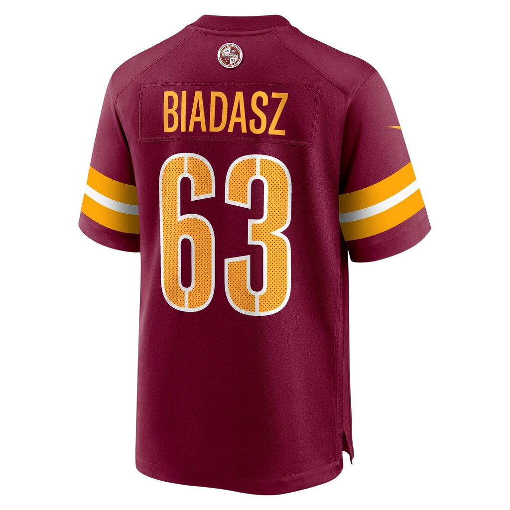 Tyler Biadasz Washington Commanders Nike Game Jersey -  Burgundy