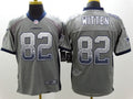 Men's Dallas Cowboys Jason Witten #82 Gray Game Jersey1
