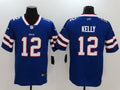 Men's Buffalo Bills Jim Kelly #12 Blue Game Jersey1