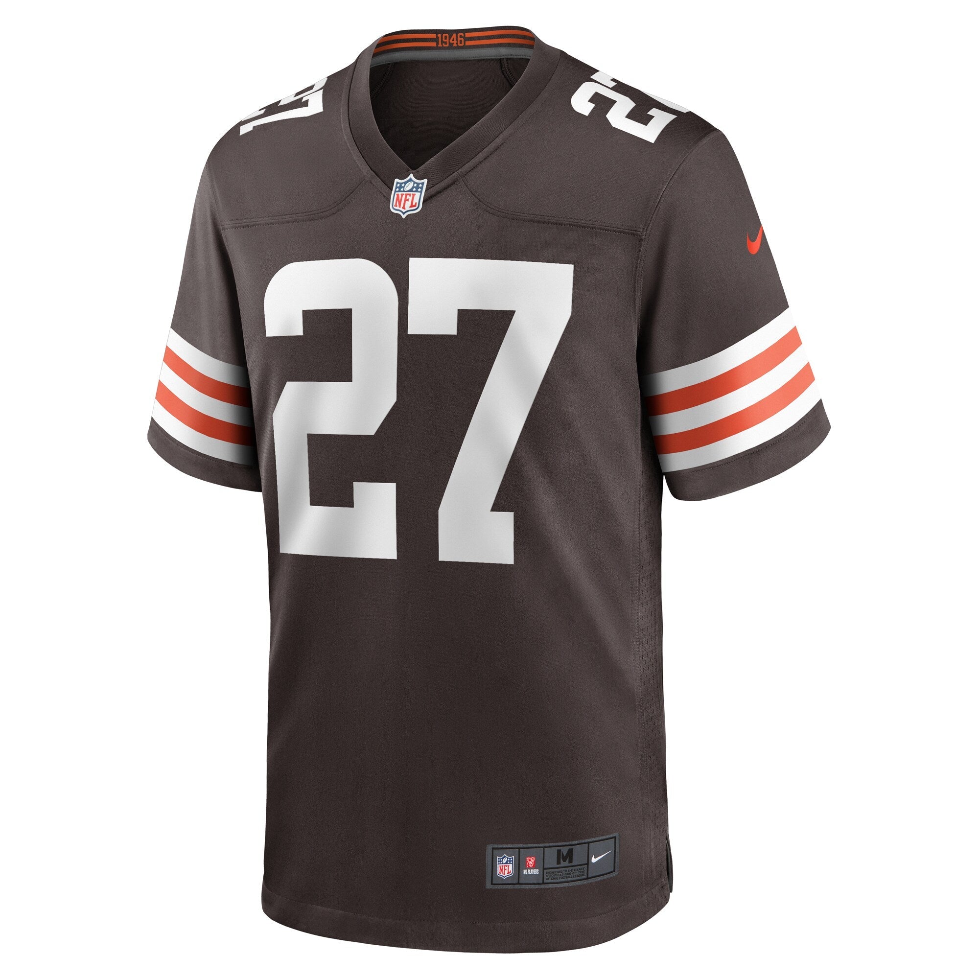 Lorenzo Burns Cleveland Browns Nike Team Game Jersey -  Brown
