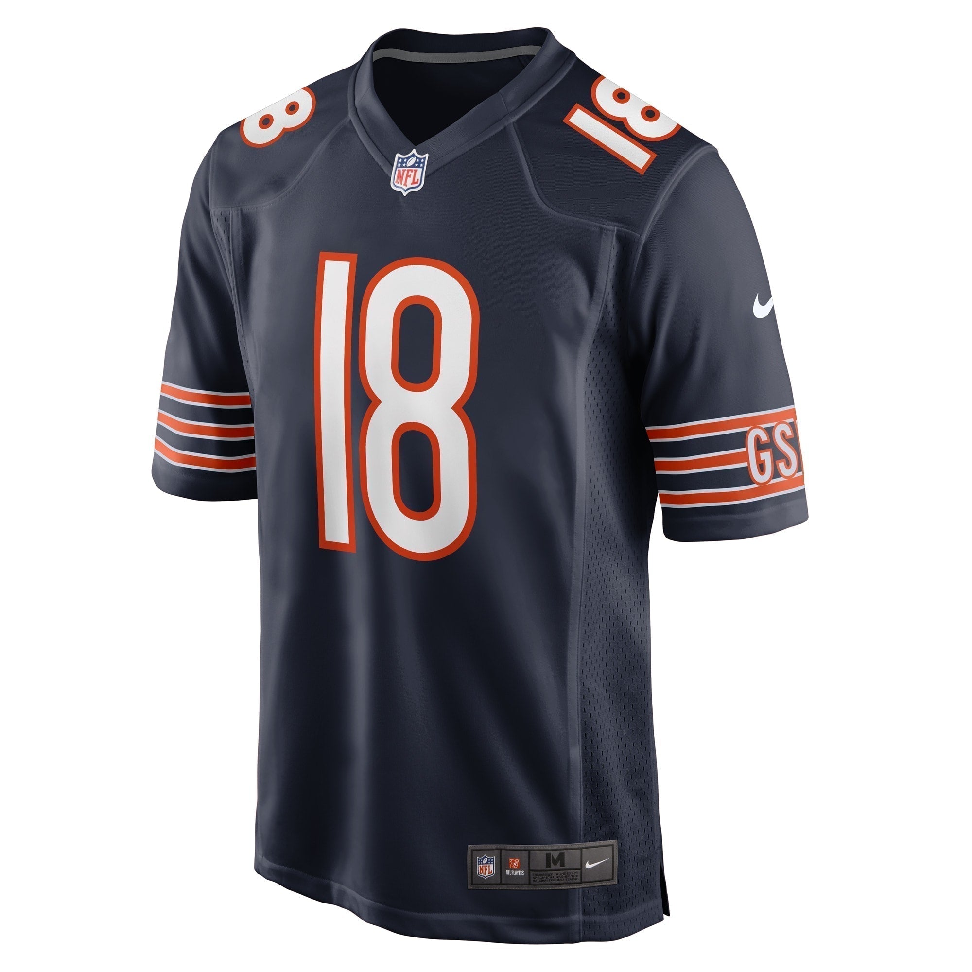 Caleb Williams Chicago Bears Nike 2024 NFL Draft First Round Pick   Game Jersey - Navy