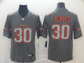 Men's Denver Broncos Phillip Lindsay #30 Gray Game Jersey1