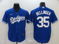 Men's Los Angeles Dodgers Cody Bellinger #35 Blue Replica Baseball Jersey1