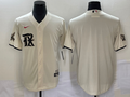 Men's Texas Rangers Cream 2023 City Connect Replica Blank Jersey