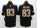 Men's Denver Broncos Wes Welker #83 Black Game Player Jersey1