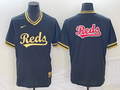 Men's Cincinnati Reds Black Replica Team Jersey