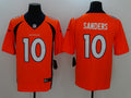 Men's Denver Broncos Emmanuel Sanders #10 Orange Game Player Jersey1