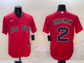 Men's Boston Red Sox Alex Bregman #2 Red Replica Player Jersey