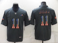 Men's Philadelphia Eagles #11 A.J. Brown Black Game Jersey1