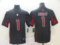 Men's Arizona Cardinals #1 Kyler Murray Black Alternate Game Jersey1