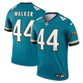 Travon Walker Jacksonville Jaguars Nike Prowler Throwback Legend Jersey - Teal