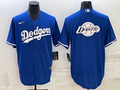 Men's Los Angeles Dodgers Blue Replica Team Jersey1