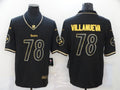 Men's Pittsburgh Steelers Alejandro Villanueva #78 Black Player Jersey1