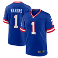 Malik Nabers New York Giants Blue Jersey #1