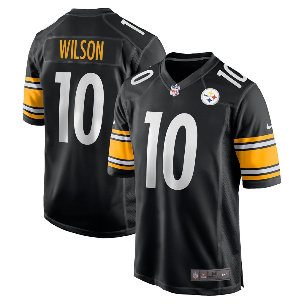 Roman Wilson Pittsburgh Steelers Nike 2024 NFL Draft Game   Jersey - Black