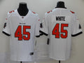 Men's Tampa Bay Buccaneers Devin White #45 White Game Jersey1